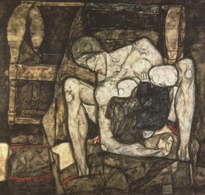 Egon Schiele Bilnd Mother (mk12) Germany oil painting art